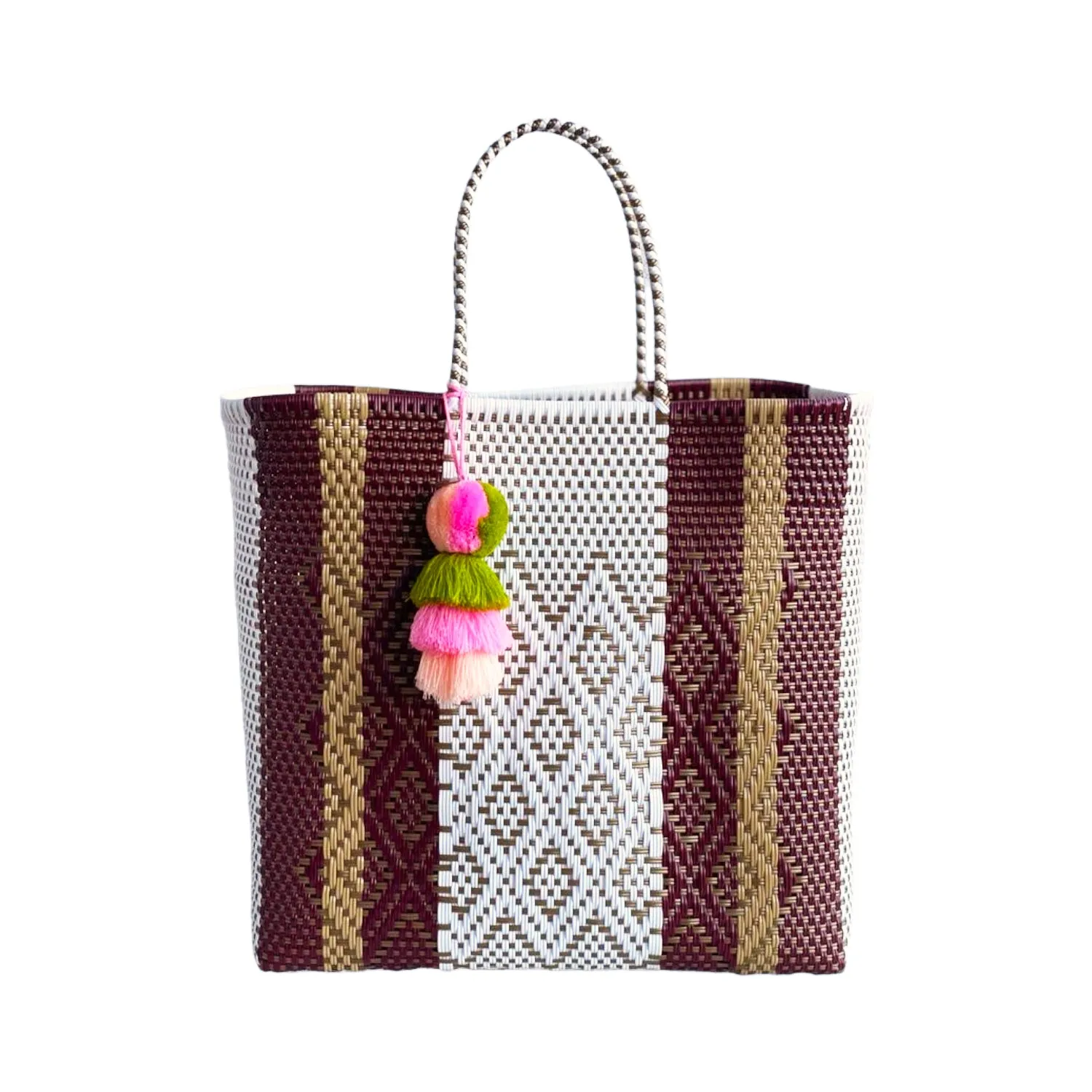 Burgundy Latte Citron Tote sold by Squeeze De Citron product image thumbnail 5