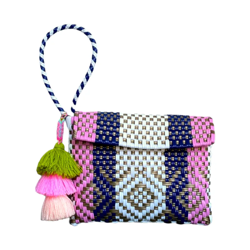 Mini Clutch - Rose Marine Cocoles Citron sold by Squeeze De Citron