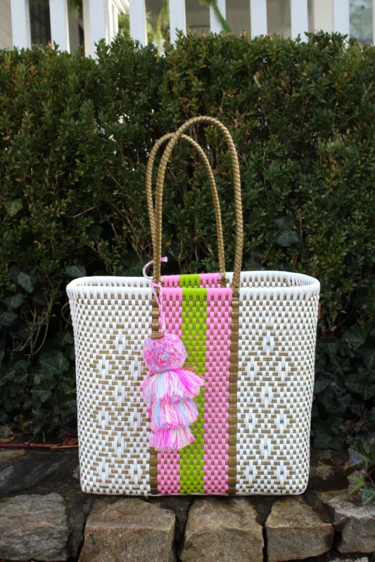 Rose Lime Joy Citron Tote sold by Squeeze De Citron