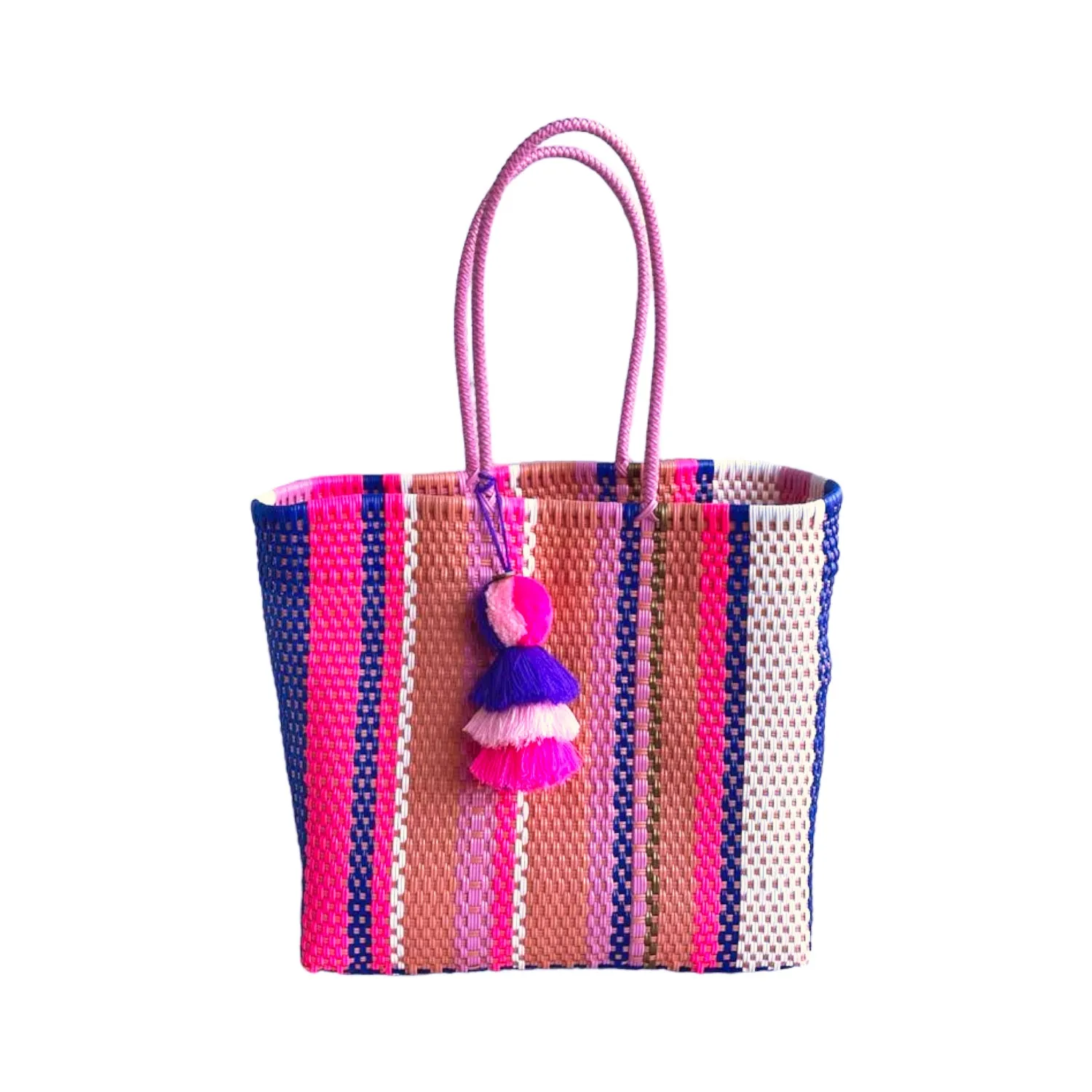 Rain Coral Blue Citron Tote sold by Squeeze De Citron product image thumbnail 2