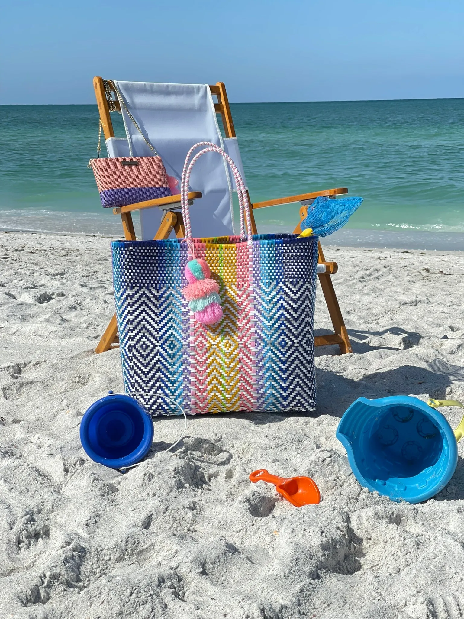 Boho Iris Citron Tote sold by Squeeze De Citron product image thumbnail 2