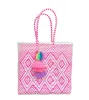 Neon Pink Cocoles Citron Tote sold by Squeeze De Citron