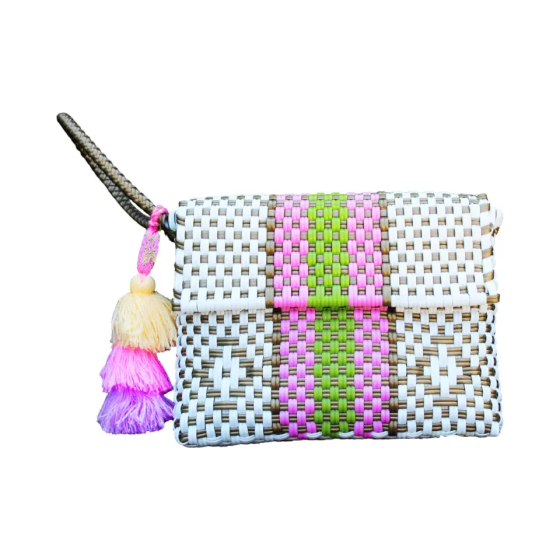 Mini Clutch - Rose Lime Joy Citron sold by Squeeze De Citron