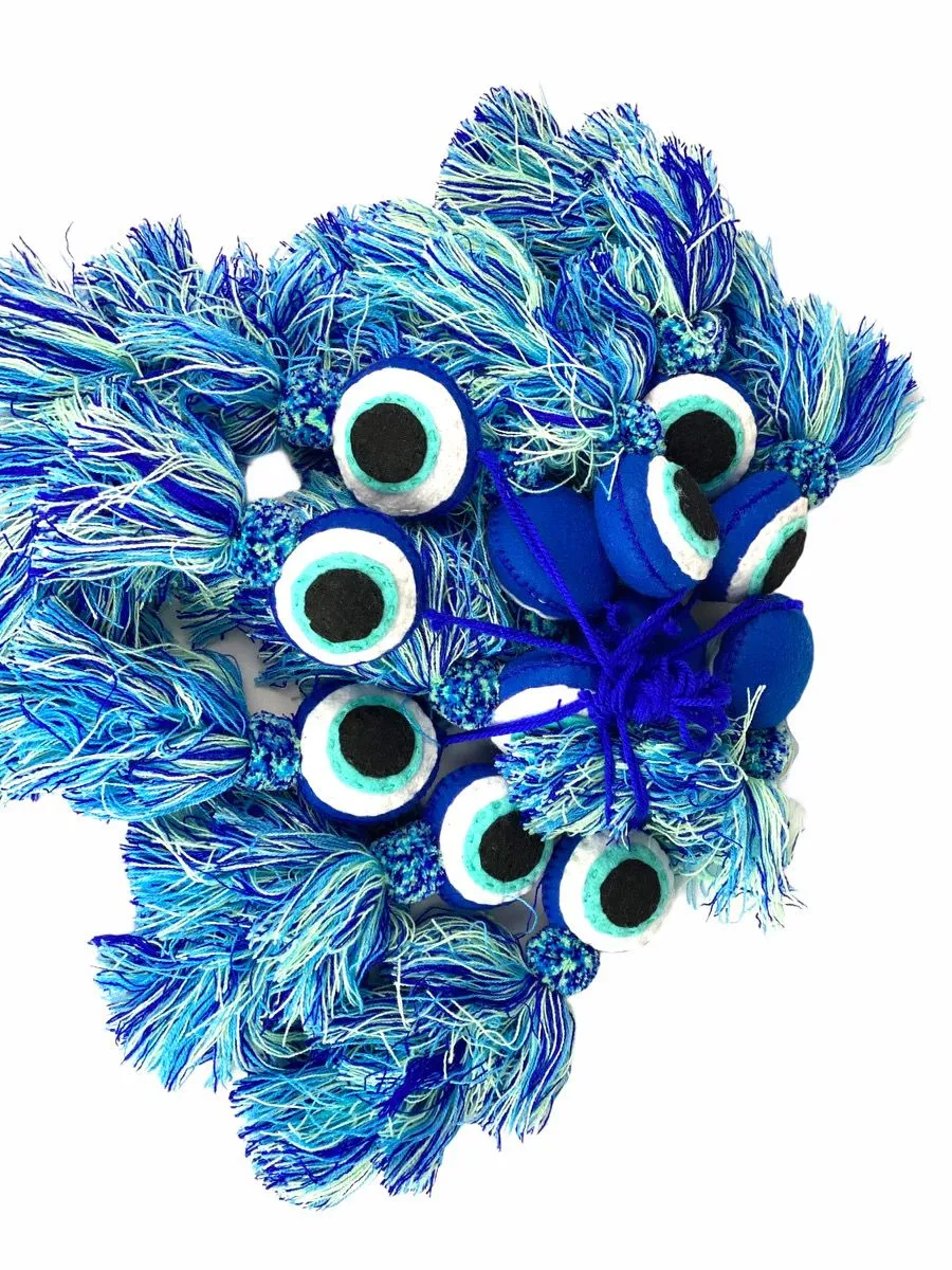 Evil Eye Pom sold by Squeeze De Citron product image thumbnail 3