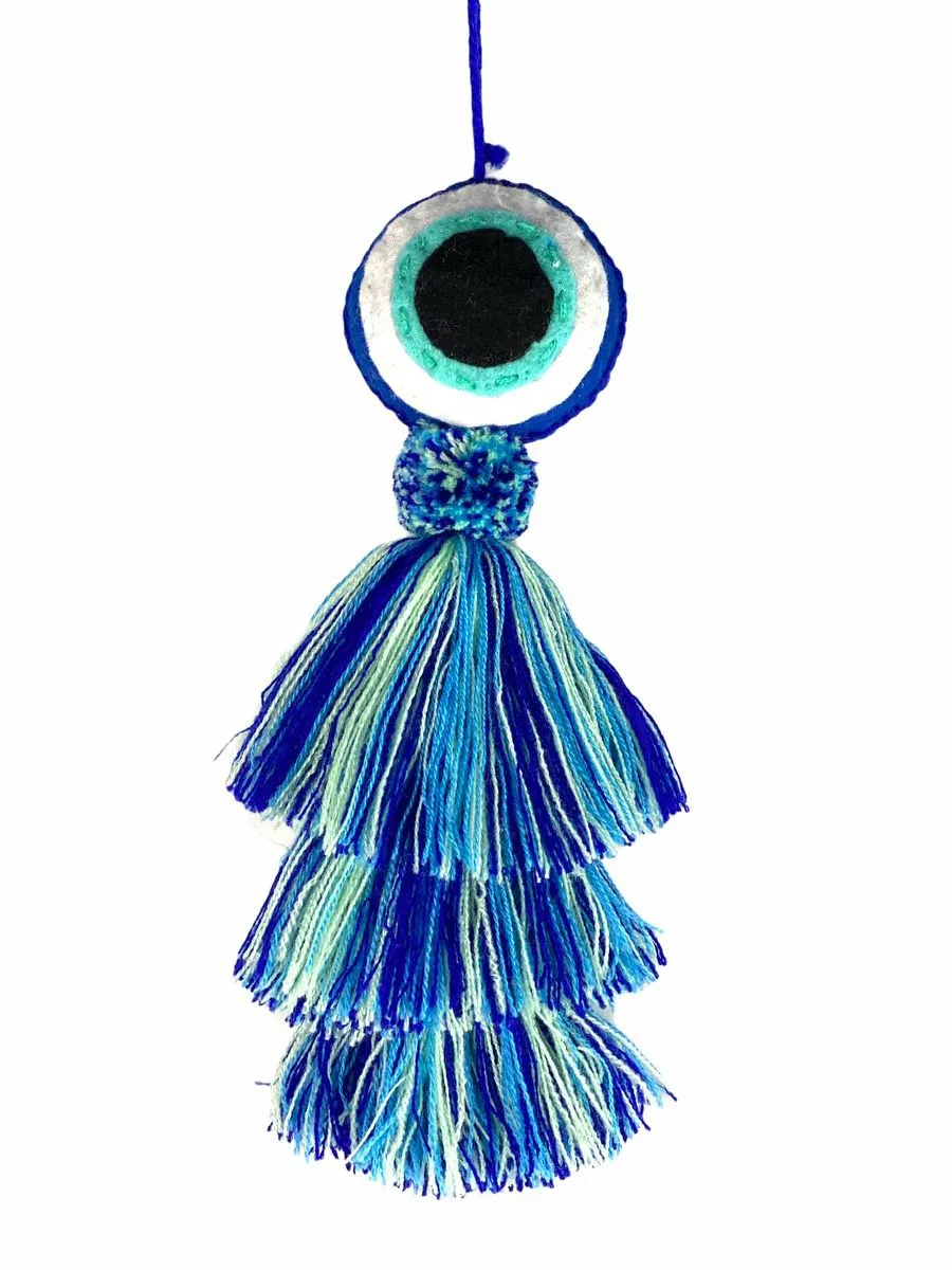 Evil Eye Pom sold by Squeeze De Citron product image thumbnail 2