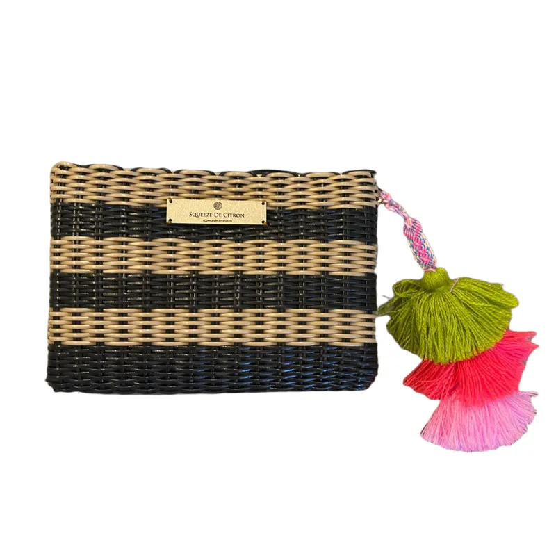 Nautical Black / Tan Lemon Drop Citron - Small sold by Squeeze De Citron