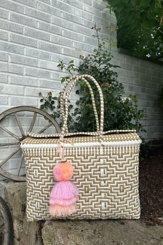 Sconset in Sand Citron Box - Large sold by Squeeze De Citron