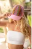 Peony Loom Knot BB Citron Hat sold by Squeeze De Citron