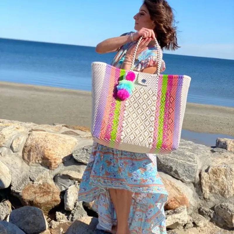 Dreaming Rainbow Citron Tote sold by Squeeze De Citron