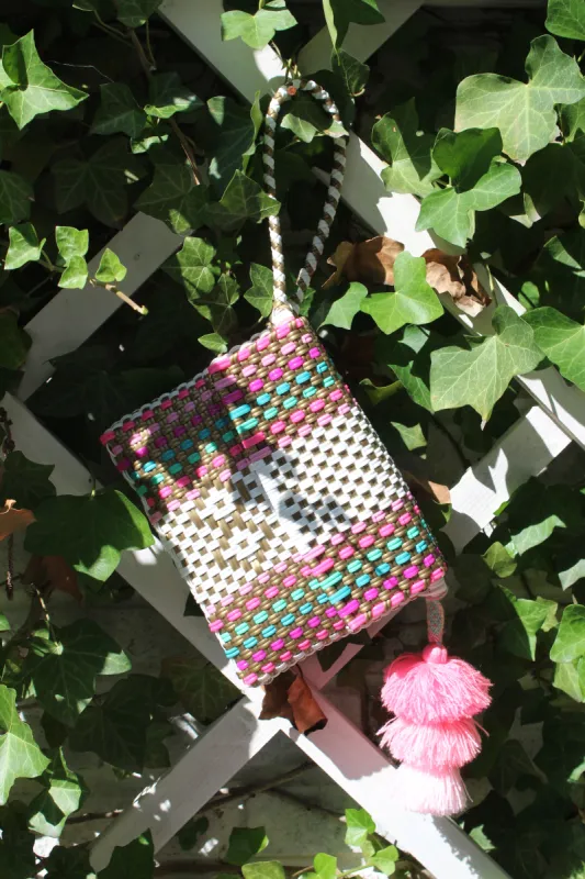 Mini Clutch - Iris Rain Citron sold by Squeeze De Citron