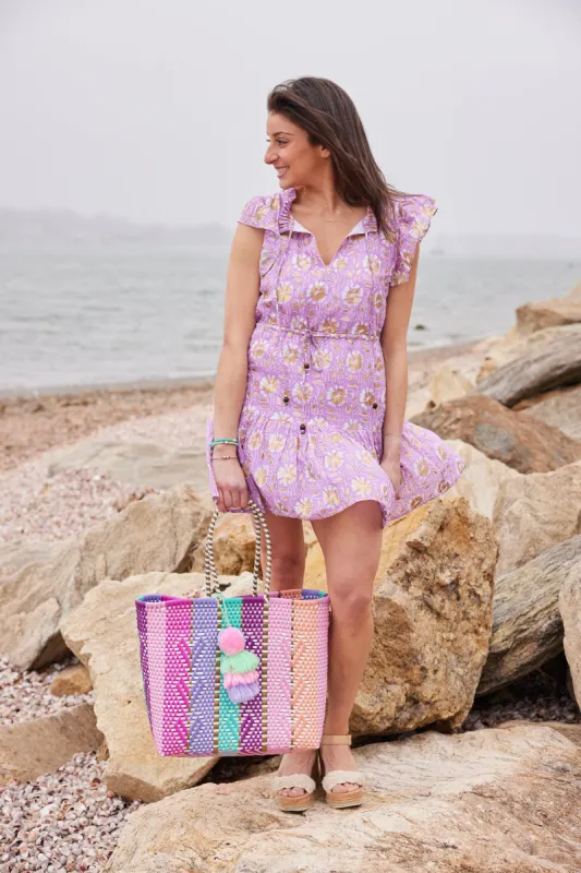 Heart Reflection in Multicolors Citron Tote sold by Squeeze De Citron