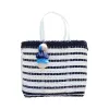 Coastal Knit Nautical Navy/White Citron Tote sold by Squeeze De Citron