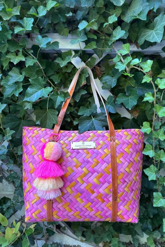 Palm Pintada Rose / Peach Citron sold by Squeeze De Citron
