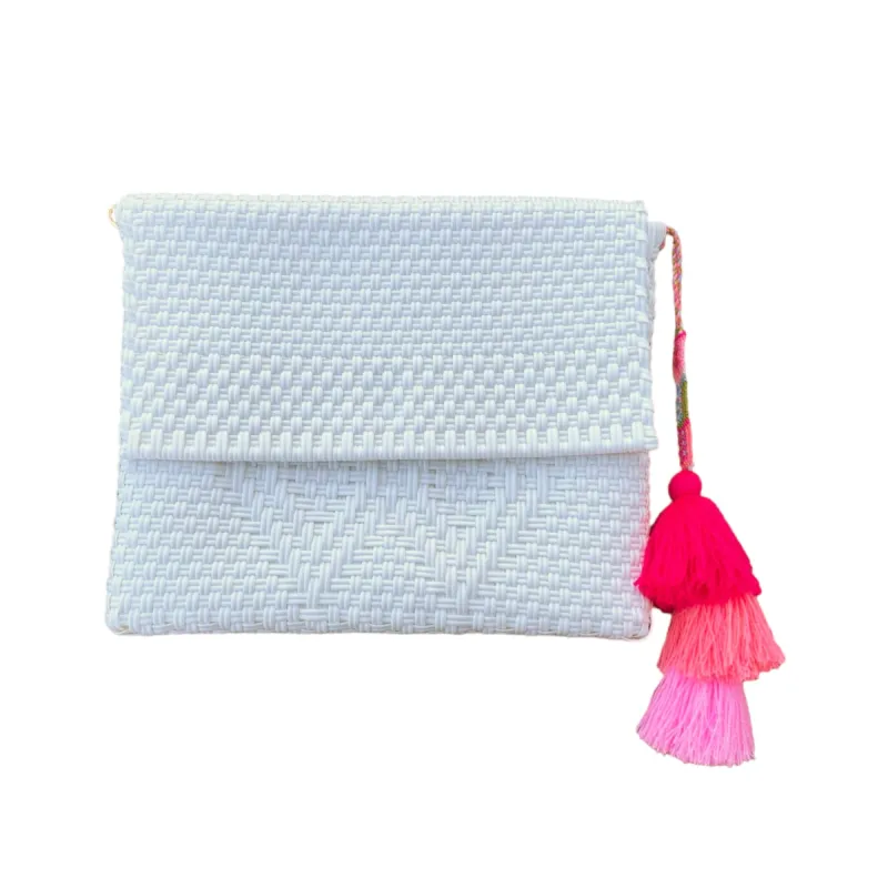 Clutch - Cocoles All White Citron sold by Squeeze De Citron