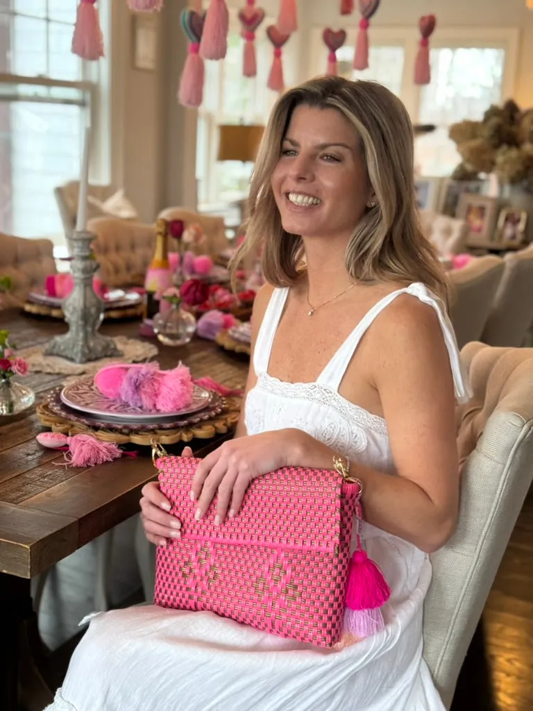 Clutch - Neon Pink Blooms Citron sold by Squeeze De Citron product image thumbnail 2