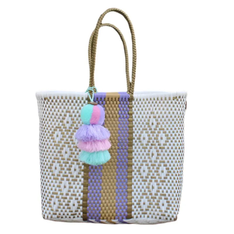 Lavender Blue Joy Citron Tote sold by Squeeze De Citron