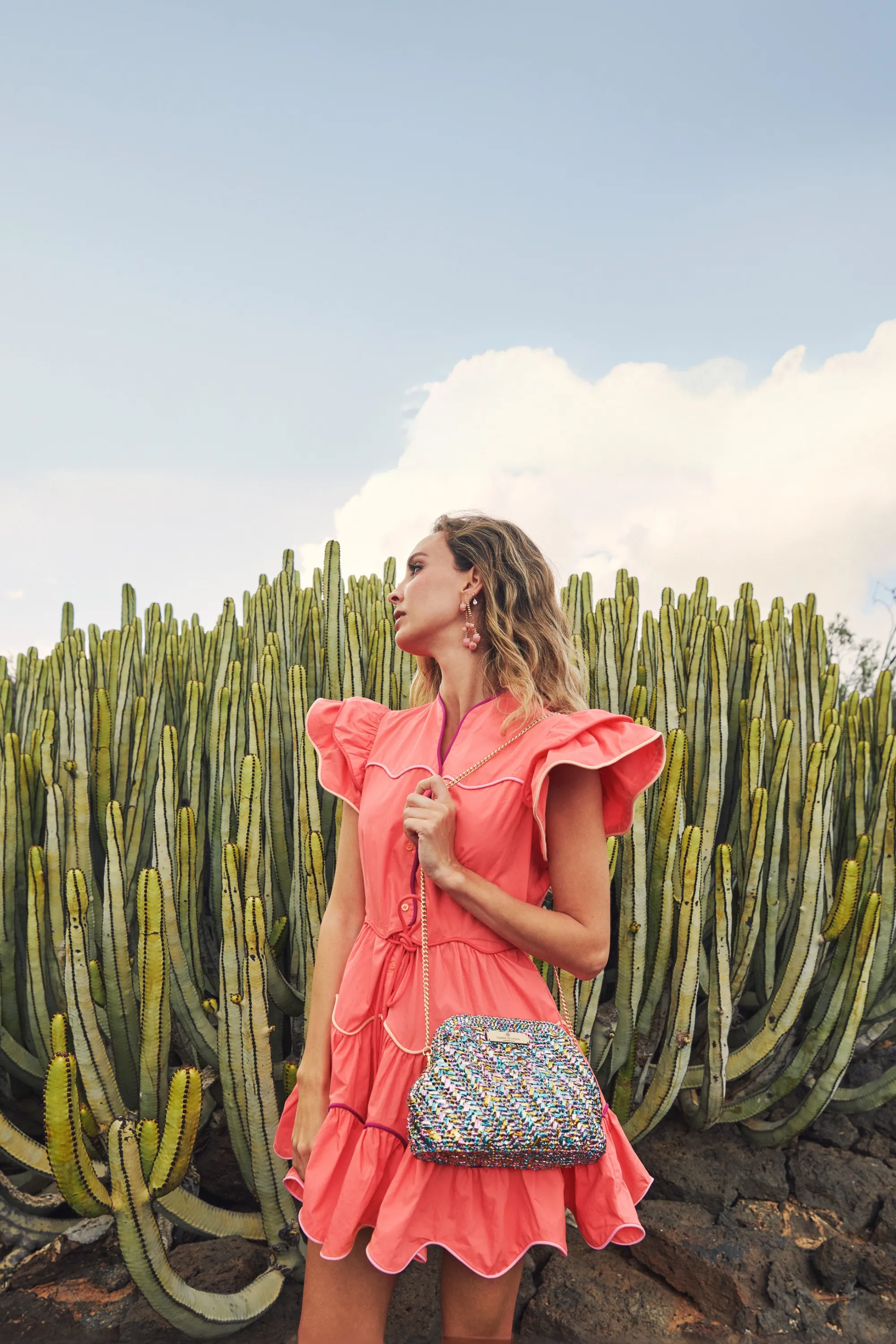 Grenada Bag Raffia Clutch sold by Squeeze De Citron product image thumbnail 2