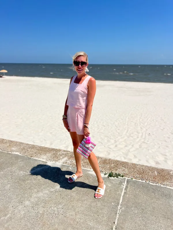 Mini Clutch - Rosa Neon Rain Citron sold by Squeeze De Citron