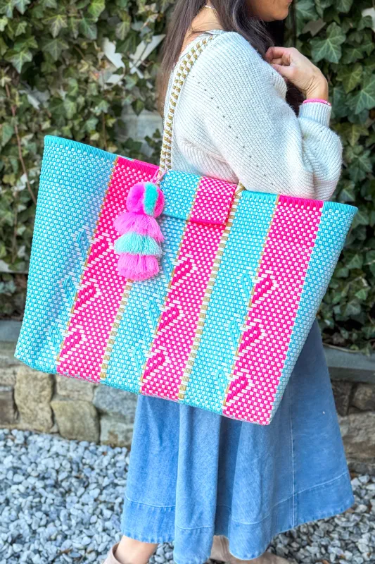 Neon Cloud Heart Reflection Citron Tote sold by Squeeze De Citron