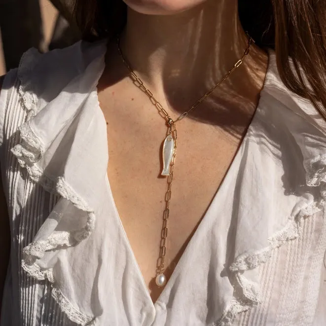 Fortuna Mother of Pearl Charm sold by Squeeze De Citron product image thumbnail 4