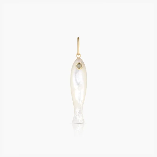 Fortuna Mother of Pearl Charm sold by Squeeze De Citron