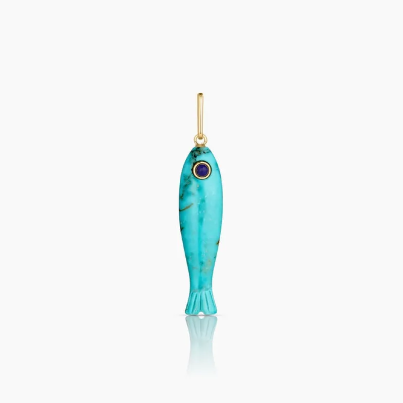 Fortuna Howlite Charm made by Squeeze De Citron
