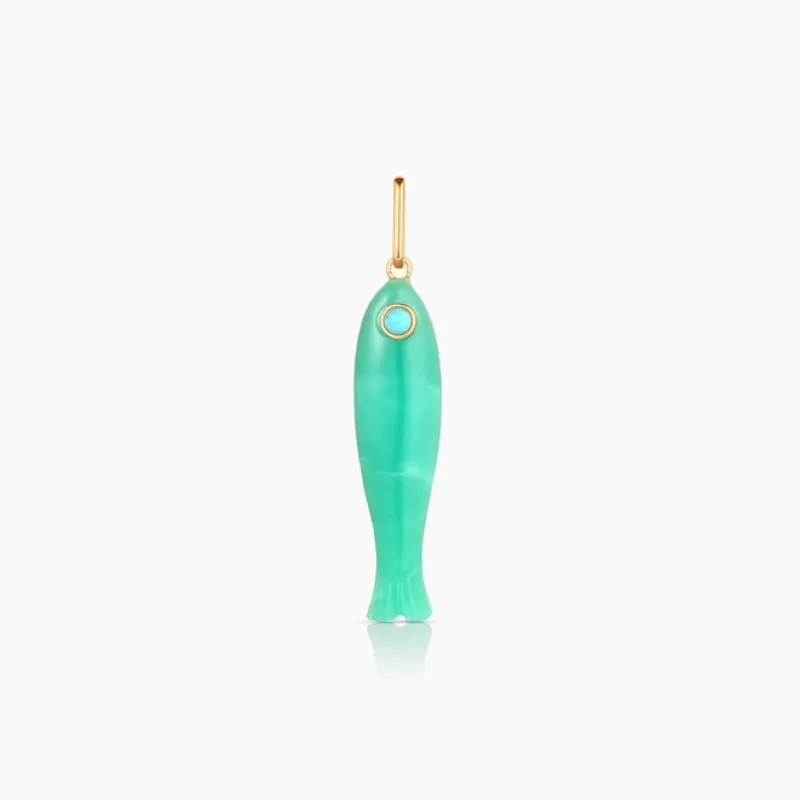 Fortuna Chrysoprase Charm made by Squeeze De Citron