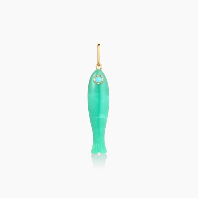 Fortuna Chrysoprase Charm sold by Squeeze De Citron