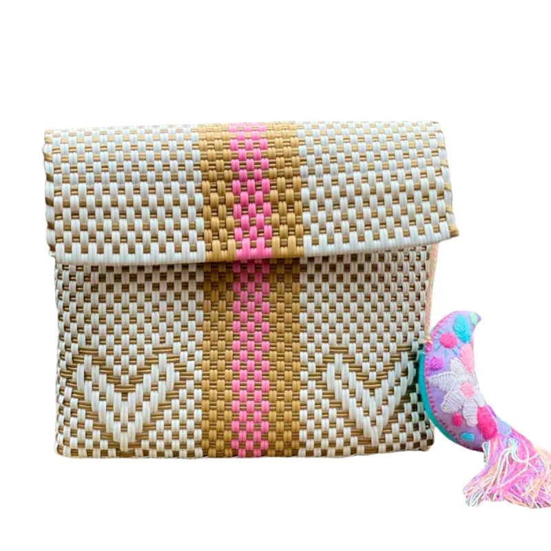 Clutch - Giving Hearts Rose Nude Citron sold by Squeeze De Citron