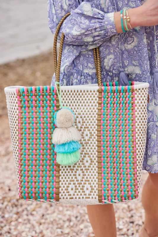 Peacock Flamingo Citron Tote sold by Squeeze De Citron