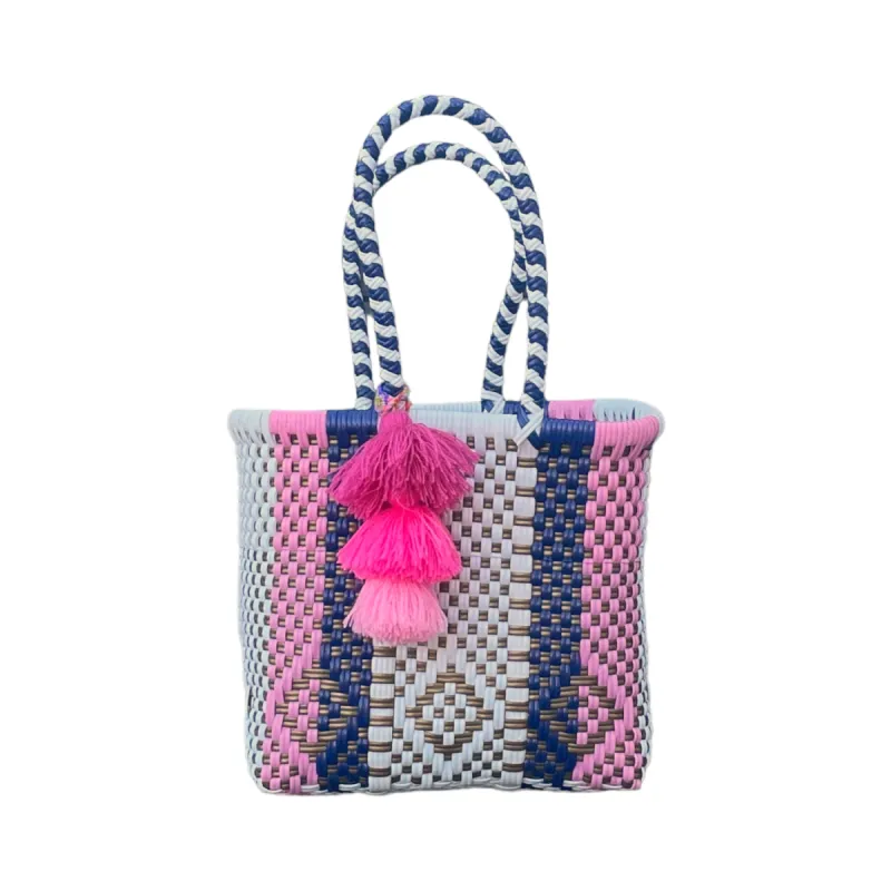 Mini - Rose Marine Cocoles Citron Tote sold by Squeeze De Citron