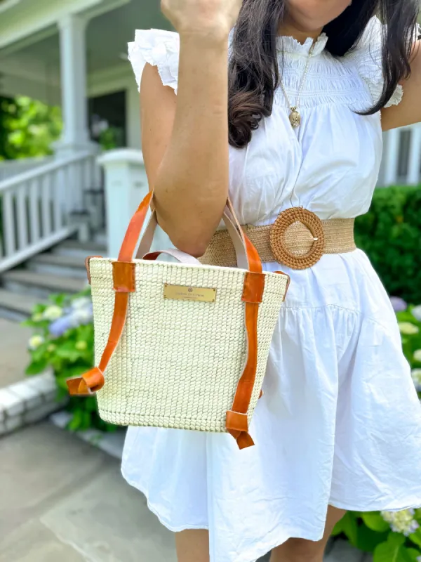 Fine Palm Bell Citron Tote in Natural sold by Squeeze De Citron