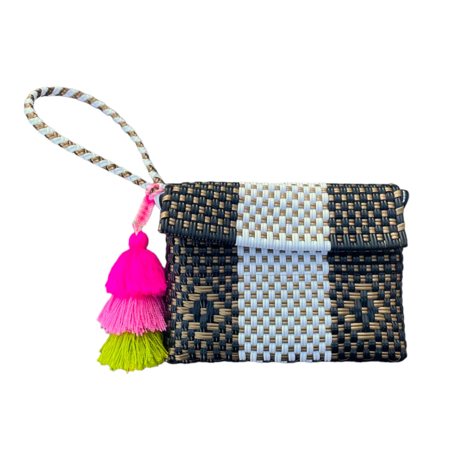 Mini Clutch - Yin Yang Gold Citron sold by Squeeze De Citron