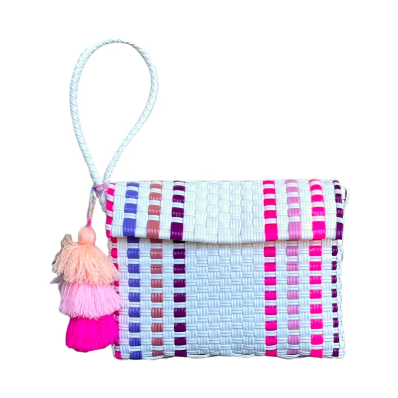 Mini Clutch - Preppy Bubble Gum Citron sold by Squeeze De Citron