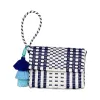 Mini Clutch - Preppy White and Blue Citron sold by Squeeze De Citron