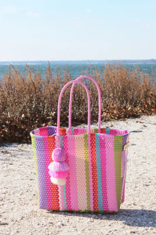 Rain Cotton Candy Citron Tote sold by Squeeze De Citron