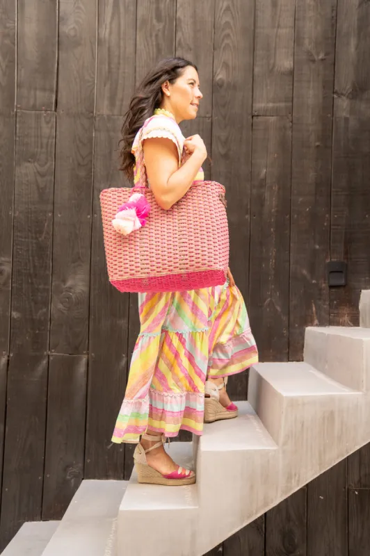 Pink Nest Citron Tote sold by Squeeze De Citron