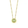 Starburst Pendant on Gold Link Chain sold by The Sis Kiss