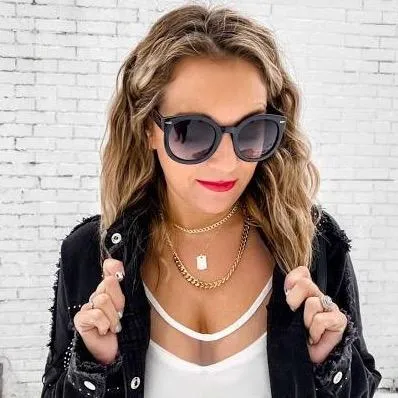 Crystal Tag Pendant Necklace sold by The Sis Kiss product image thumbnail 4