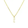 Old English Initial Necklace - Lowercase sold by The Sis Kiss