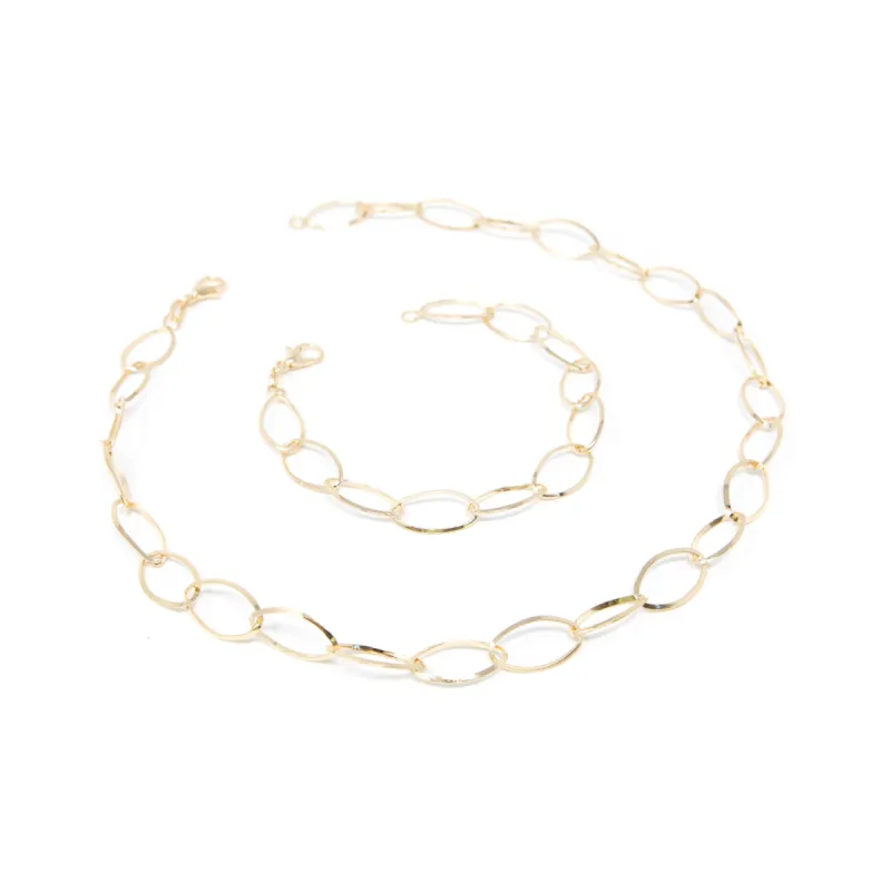 Open Link Choker and Bracelet sold by The Sis Kiss