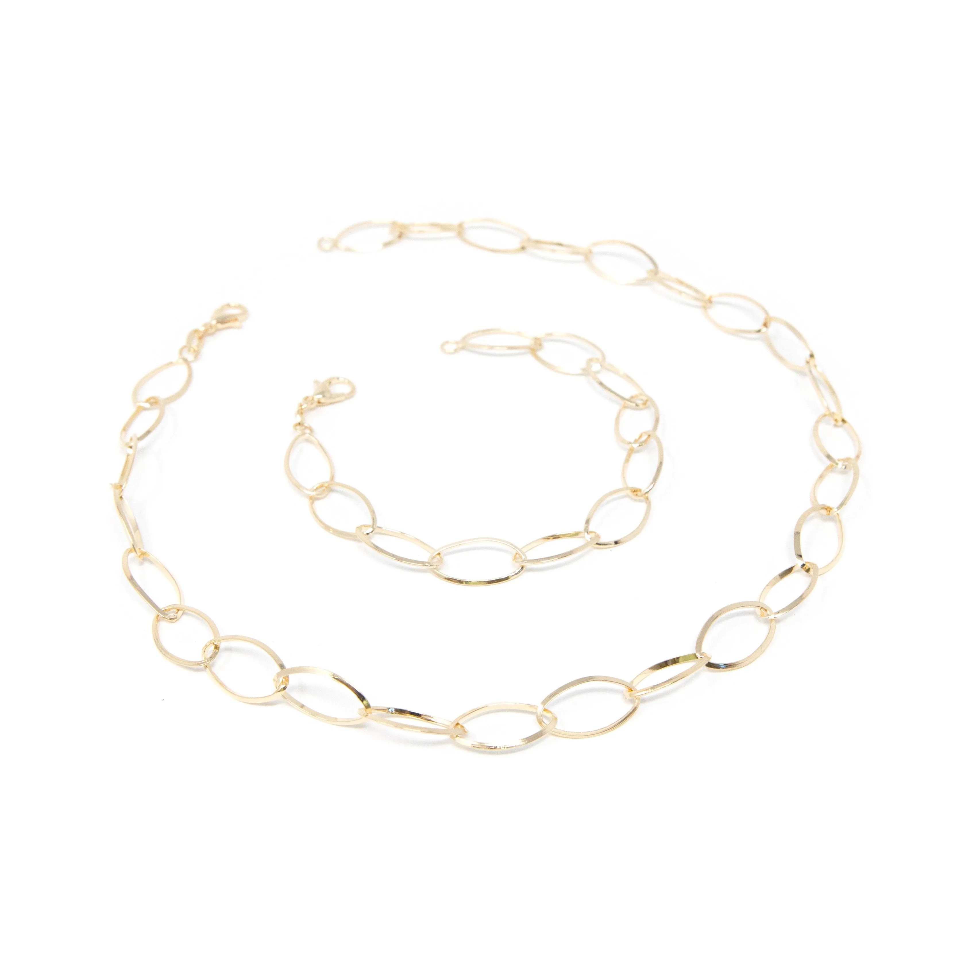 Open Link Choker and Bracelet sold by The Sis Kiss