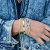 Crystal Accent Chain Link Necklace sold by The Sis Kiss