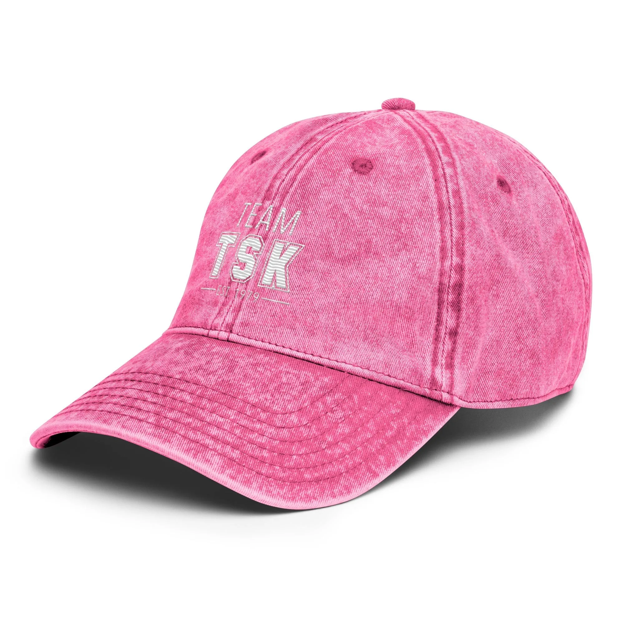 Team TSK Vintage Cotton Twill Cap sold by The Sis Kiss product image thumbnail 3