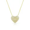 Sweetheart Crystal Heart Necklace sold by The Sis Kiss