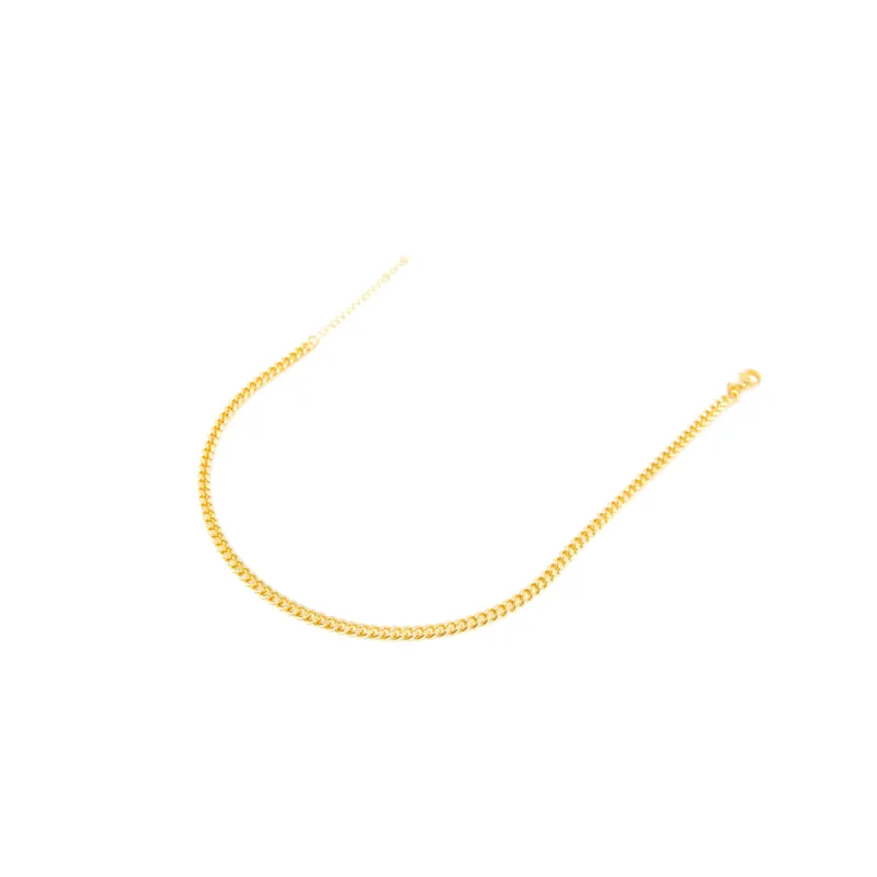 Dainty Curb Link Lariat sold by The Sis Kiss
