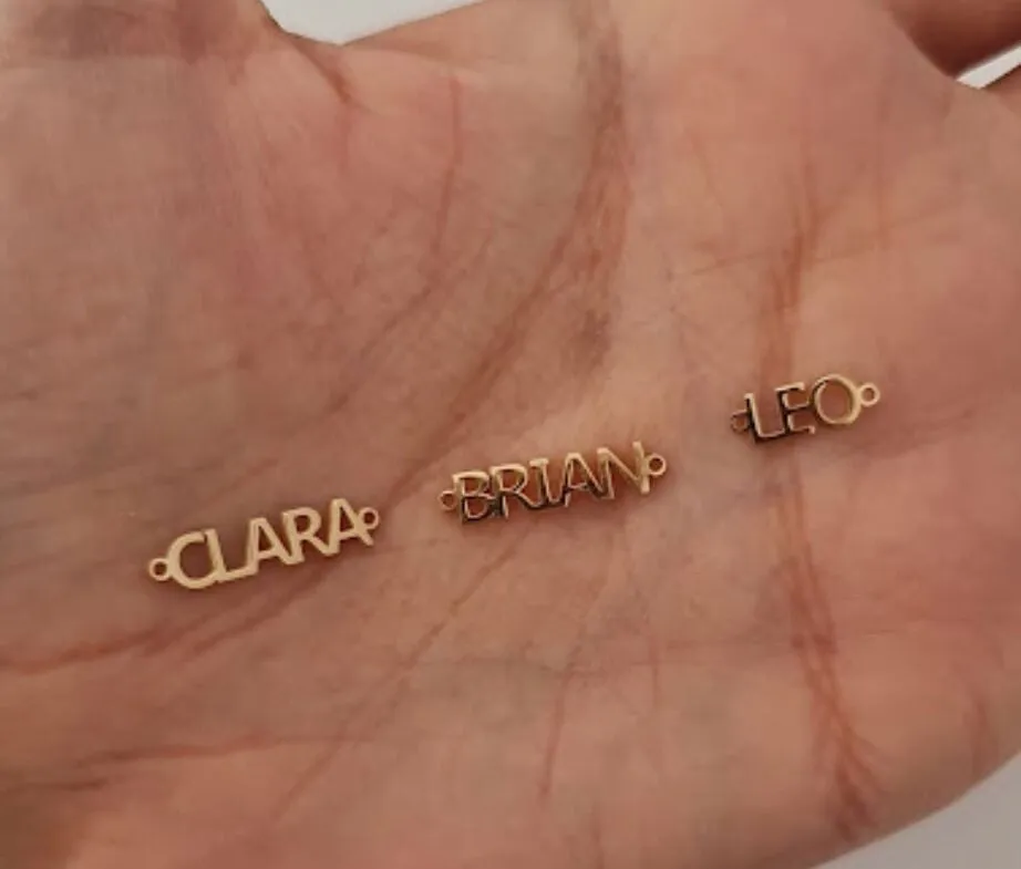 Custom Name Connector - Sis Kiss Links Permanent Jewelry sold by The Sis Kiss product image thumbnail 3