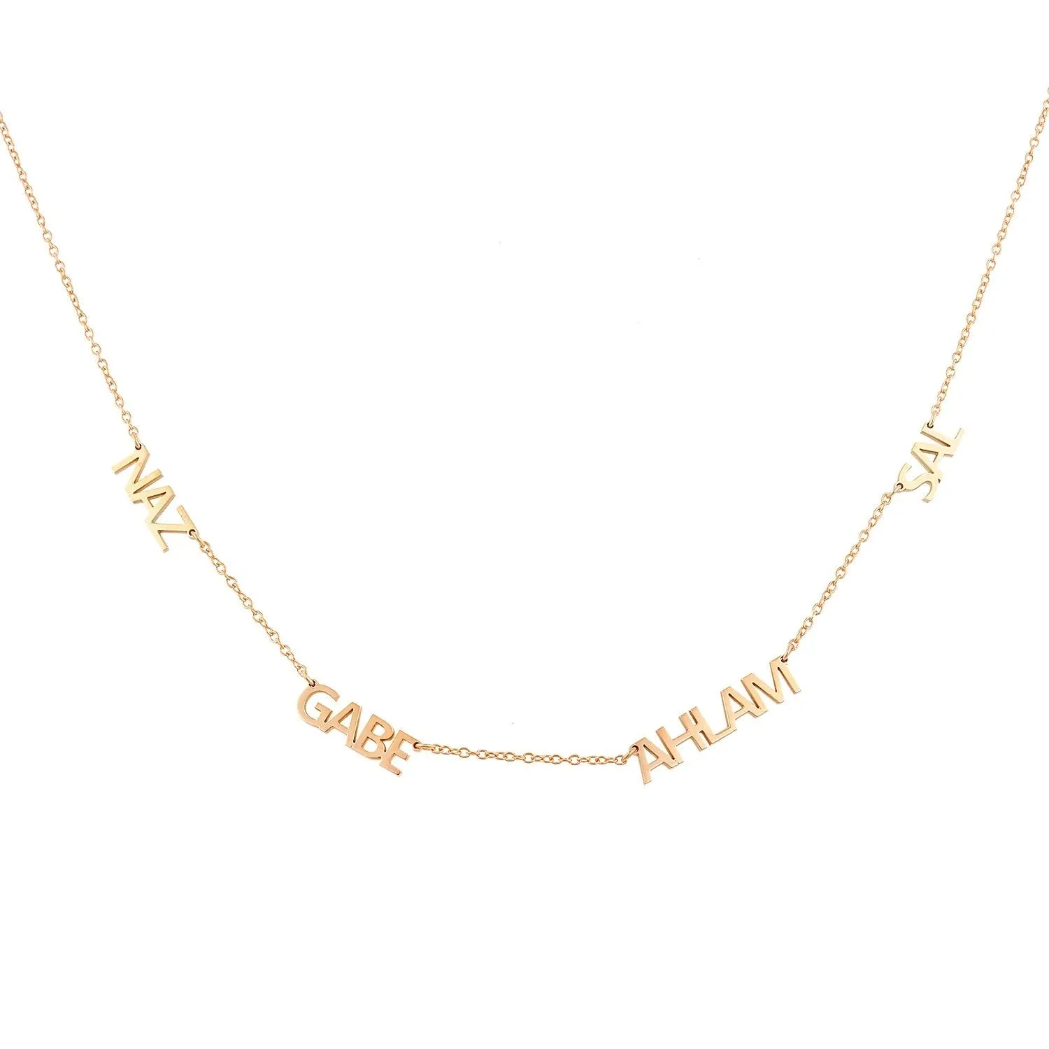 TSK 14K My Mantra/Name Necklace sold by The Sis Kiss product image thumbnail 3