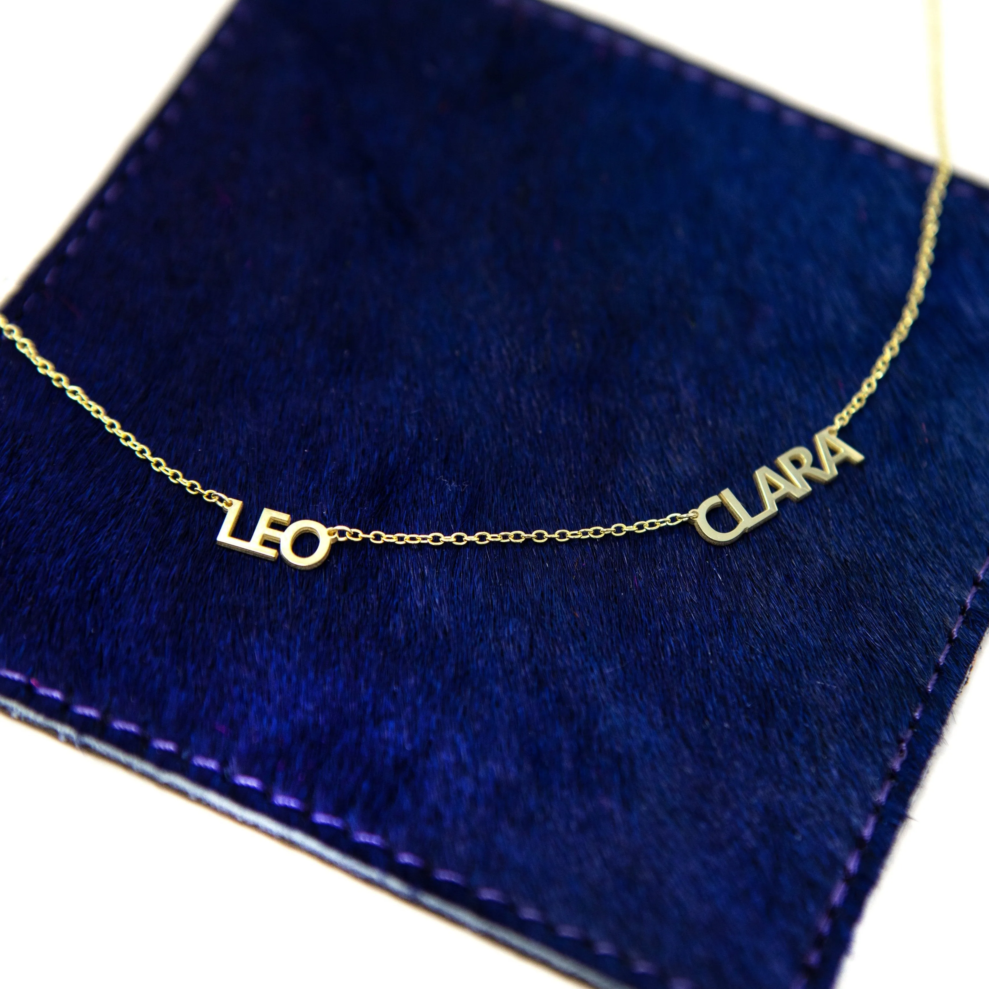 TSK 14K My Mantra/Name Necklace sold by The Sis Kiss product image thumbnail 4