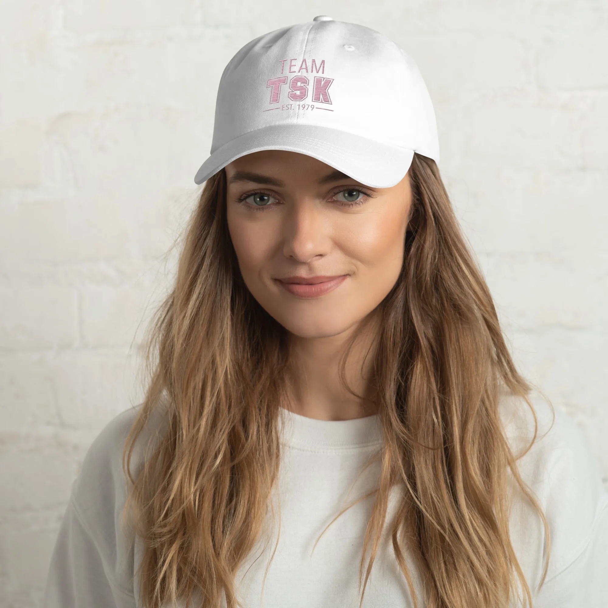 Team TSK Embroidered Dad hat sold by The Sis Kiss product image thumbnail 2